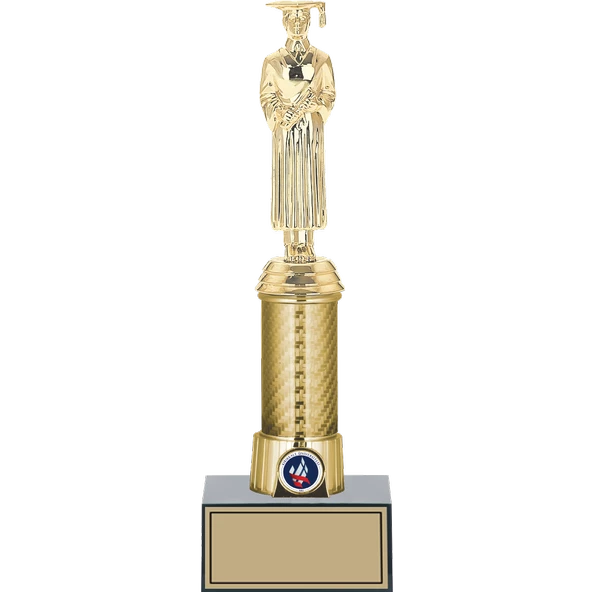 ODAK KUPA - Figürlü Kupalar - Mezuniyet Erkek Figürlü Kupalar FG-008 C - 29 cm ürün görseli 1
