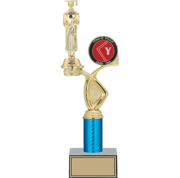 ODAK KUPA - Figürlü Kupalar - Mezuniyet Erkek Figürlü Kupalar FG-017 C - 35 cm ürün görseli 1