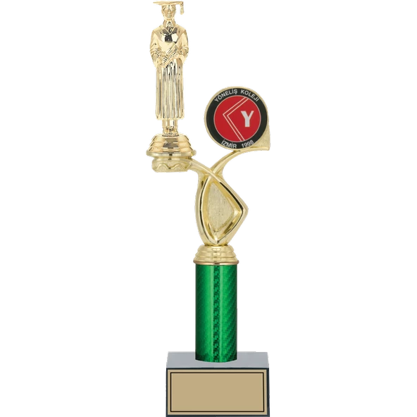 ODAK KUPA - Figürlü Kupalar - Mezuniyet Erkek Figürlü Kupalar FG-018 B - 37 cm ürün görseli 1