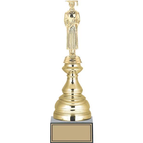 ODAK KUPA - Figürlü Kupalar - Mezuniyet Erkek Figürlü Kupalar FG-024 A - 32 cm ürün görseli 1