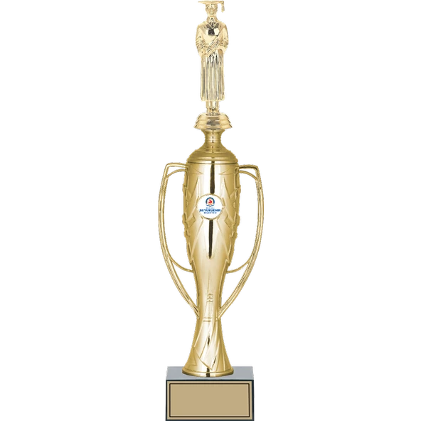 ODAK KUPA - Figürlü Kupalar - Mezuniyet Erkek Figürlü Kupalar FG-026 A - 44 cm ürün görseli 1