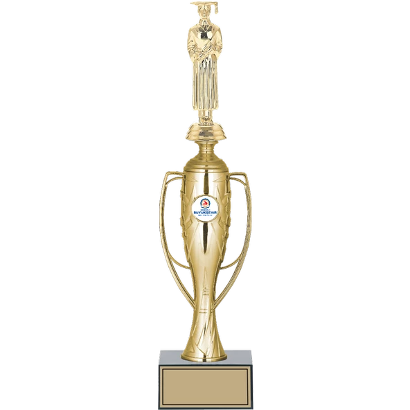 ODAK KUPA - Figürlü Kupalar - Mezuniyet Erkek Figürlü Kupalar FG-026 C - 40 cm ürün görseli 1