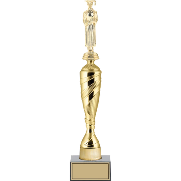 ODAK KUPA - Figürlü Kupalar - Mezuniyet Erkek Figürlü Kupalar FG-027 B - 46 cm ürün görseli 1