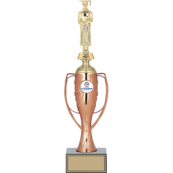 ODAK KUPA - Figürlü Kupalar - Mezuniyet Erkek Figürlü Kupalar FG-025 C - 38 cm ürün görseli 1