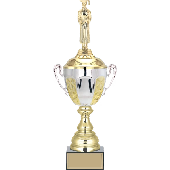 ODAK KUPA - Figürlü Kupalar - Mezuniyet Erkek Figürlü Kupalar FG-087 B - 46 cm ürün görseli 1