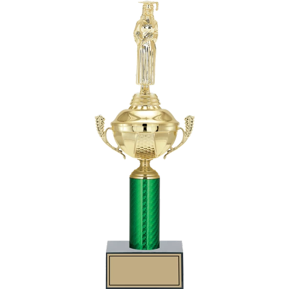 ODAK KUPA - Figürlü Kupalar - Mezuniyet Kadın Figürlü Kupalar FG-050 B - 40 cm ürün görseli 1