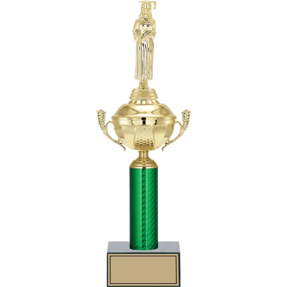ODAK KUPA - Figürlü Kupalar - Mezuniyet Kadın Figürlü Kupalar FG-050 A - 42 cm ürün görseli 1