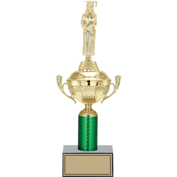 ODAK KUPA - Figürlü Kupalar - Mezuniyet Kadın Figürlü Kupalar FG-050 C - 37 cm ürün görseli 1