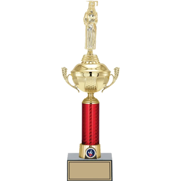 ODAK KUPA - Figürlü Kupalar - Mezuniyet Kadın Figürlü Kupalar FG-054 B - 43 cm ürün görseli 1
