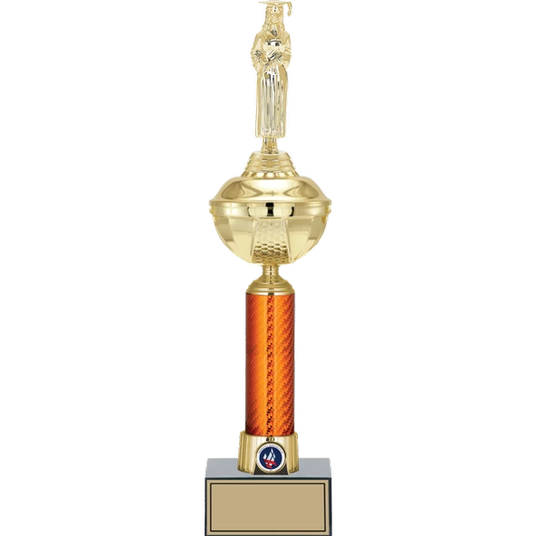 ODAK KUPA - Figürlü Kupalar - Mezuniyet Kadın Figürlü Kupalar FG-055 A - 46 cm ürün görseli 1