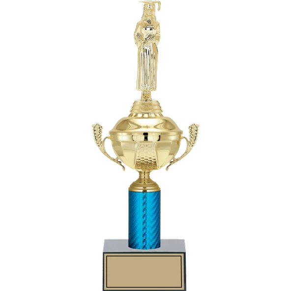 ODAK KUPA - Figürlü Kupalar - Mezuniyet Kadın Figürlü Kupalar FG-052 C - 37 cm ürün görseli 1