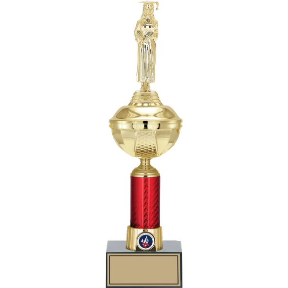 ODAK KUPA - Figürlü Kupalar - Mezuniyet Kadın Figürlü Kupalar FG-053 C - 41 cm ürün görseli 1