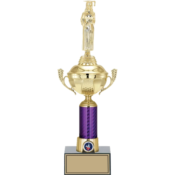 ODAK KUPA - Figürlü Kupalar - Mezuniyet Kadın Figürlü Kupalar FG-060 C - 41 cm ürün görseli 1