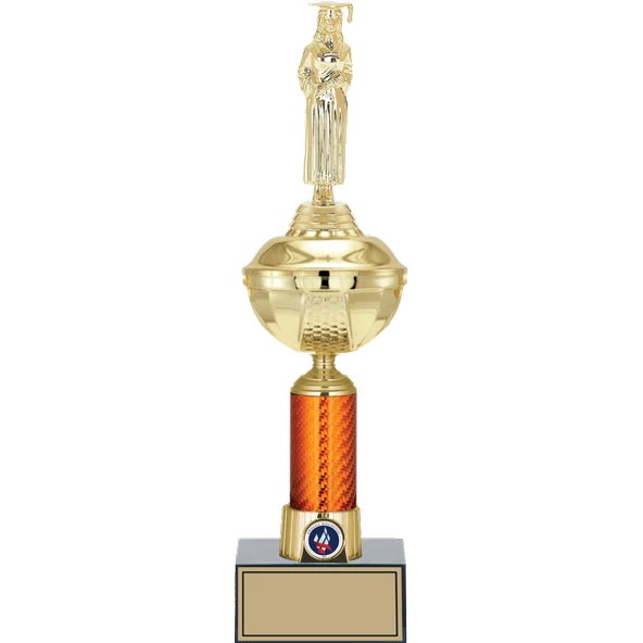 ODAK KUPA - Figürlü Kupalar - Mezuniyet Kadın Figürlü Kupalar FG-055 C - 41 cm ürün görseli 1
