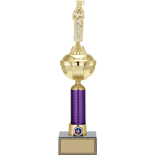 ODAK KUPA - Figürlü Kupalar - Mezuniyet Kadın Figürlü Kupalar FG-059 B - 43 cm ürün görseli 1