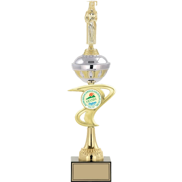 ODAK KUPA - Figürlü Kupalar - Mezuniyet Kadın Figürlü Kupalar FG-065 B - 46 cm ürün görseli 1