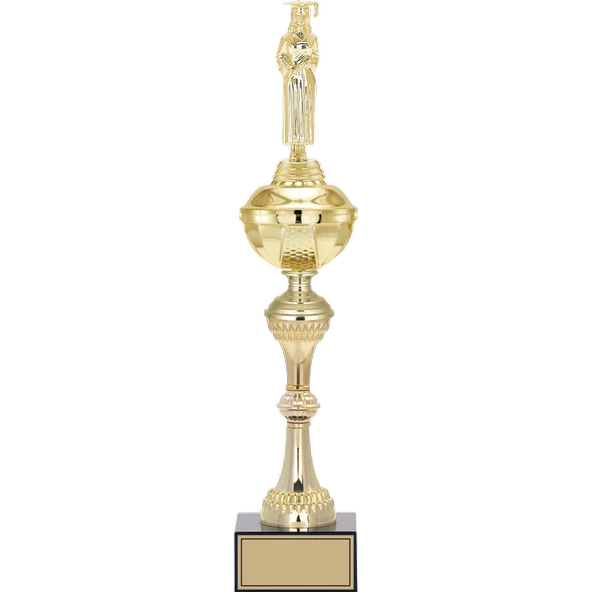 ODAK KUPA - Figürlü Kupalar - Mezuniyet Kadın Figürlü Kupalar FG-061 B - 47 cm ürün görseli 1
