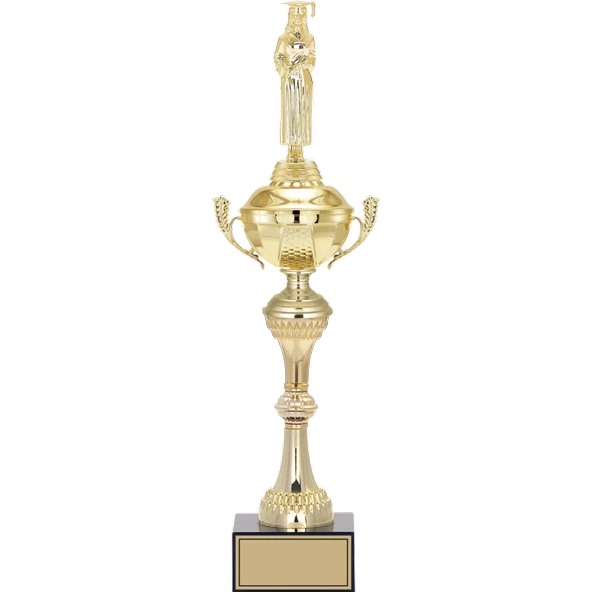 ODAK KUPA - Figürlü Kupalar - Mezuniyet Kadın Figürlü Kupalar FG-062 B - 47 cm ürün görseli 1