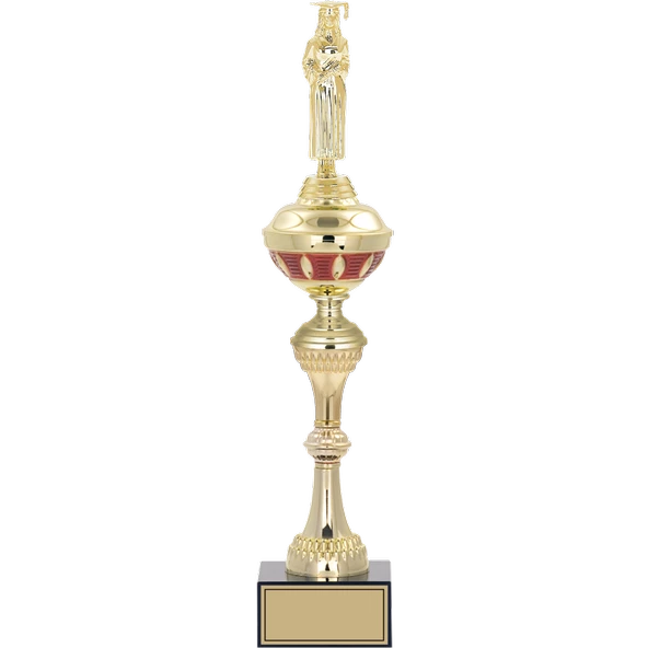 ODAK KUPA - Figürlü Kupalar - Mezuniyet Kadın Figürlü Kupalar FG-064 B - 47 cm ürün görseli 1
