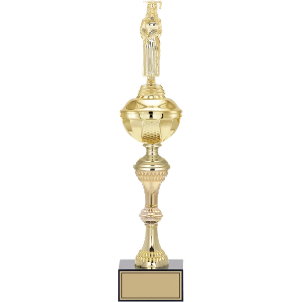 ODAK KUPA - Figürlü Kupalar - Mezuniyet Kadın Figürlü Kupalar FG-061 C - 45 cm ürün görseli 1