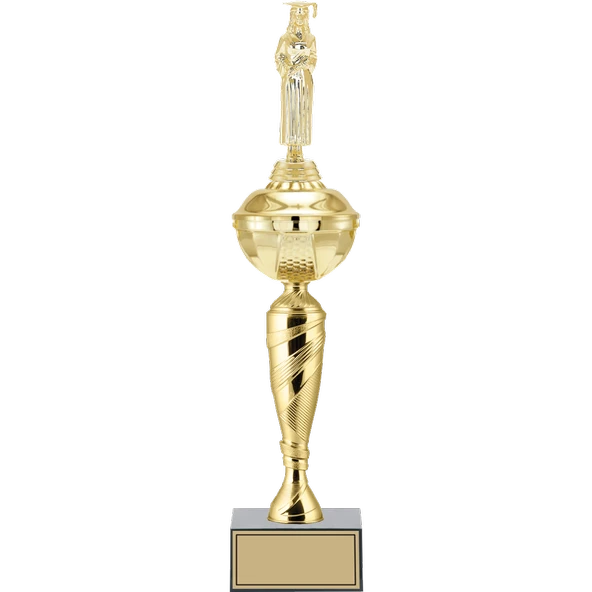 ODAK KUPA - Figürlü Kupalar - Mezuniyet Kadın Figürlü Kupalar FG-075 C - 45 cm ürün görseli 1