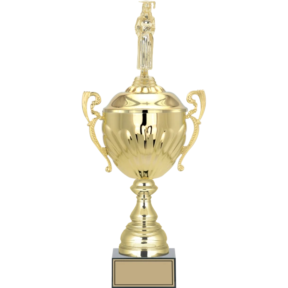 ODAK KUPA - Figürlü Kupalar - Mezuniyet Kadın Figürlü Kupalar FG-089 B - 47 cm ürün görseli 1