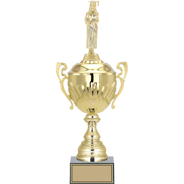 ODAK KUPA - Figürlü Kupalar - Mezuniyet Kadın Figürlü Kupalar FG-089 C - 43 cm ürün görseli 1