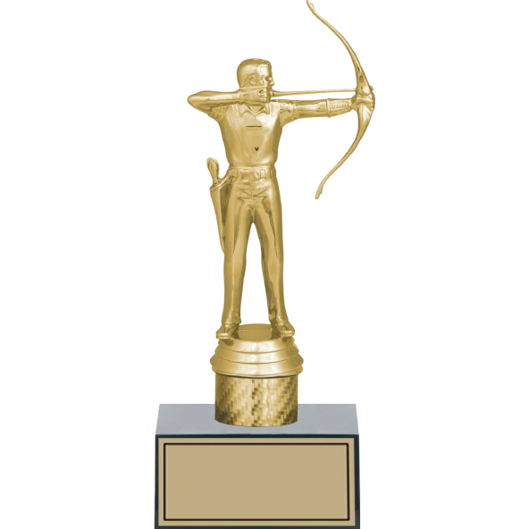 ODAK KUPA - Figürlü Kupalar - Okçu Figürlü Kupalar FG-001 B - 21 cm ürün görseli 1