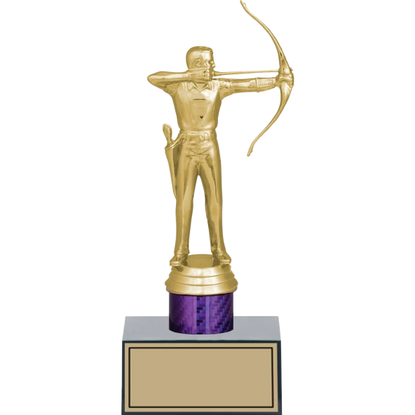 ODAK KUPA - Figürlü Kupalar - Okçu Figürlü Kupalar FG-002 C - 21 cm ürün görseli 1