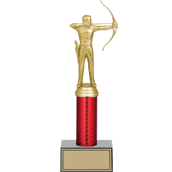 ODAK KUPA - Figürlü Kupalar - Okçu Figürlü Kupalar FG-004 A - 28 cm ürün görseli 1