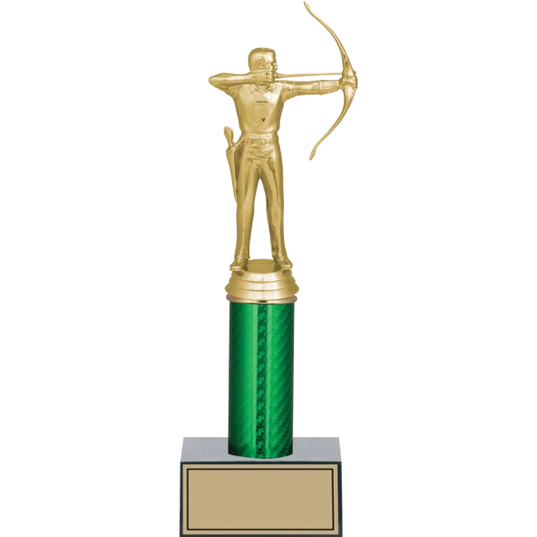 ODAK KUPA - Figürlü Kupalar - Okçu Figürlü Kupalar FG-006 B - 28 cm ürün görseli 1