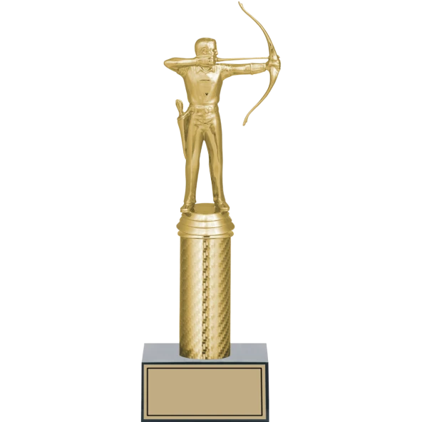 ODAK KUPA - Figürlü Kupalar - Okçu Figürlü Kupalar FG-007 B - 28 cm ürün görseli 1