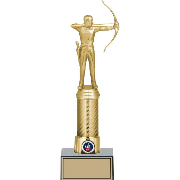 ODAK KUPA - Figürlü Kupalar - Okçu Figürlü Kupalar FG-008 C - 29 cm ürün görseli 1