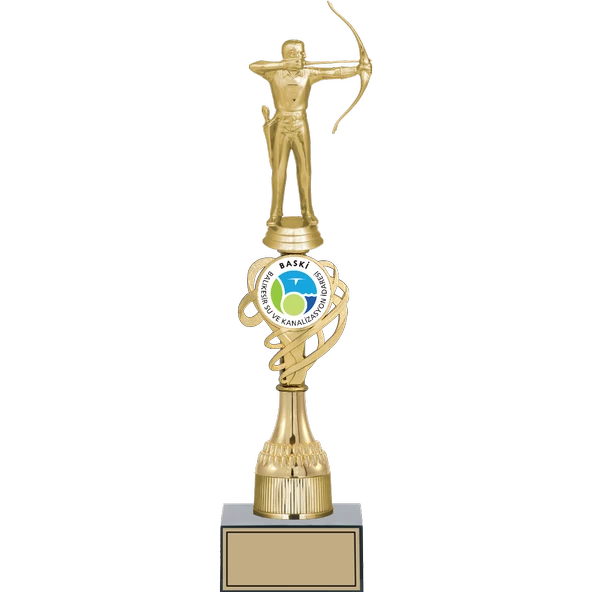 ODAK KUPA - Figürlü Kupalar - Okçu Figürlü Kupalar FG-033 C - 38 cm ürün görseli 1