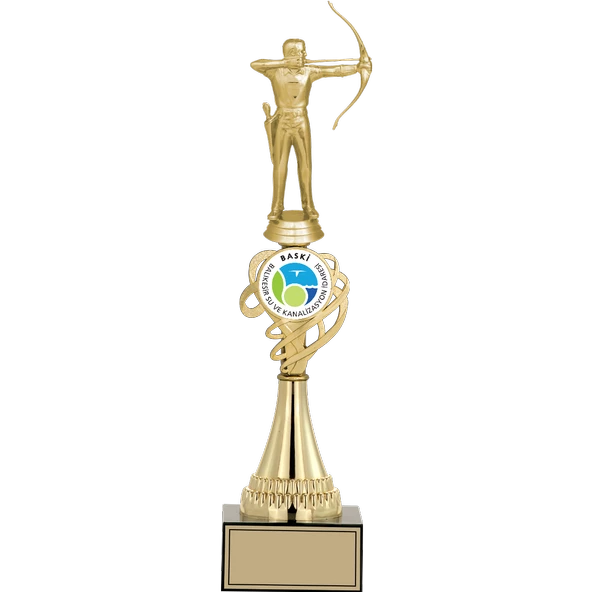 ODAK KUPA - Figürlü Kupalar - Okçu Figürlü Kupalar FG-034 A - 39 cm ürün görseli 1