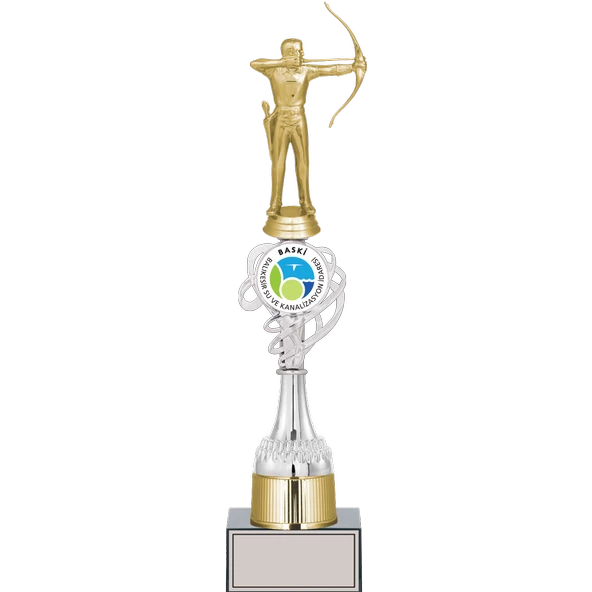 ODAK KUPA - Figürlü Kupalar - Okçu Figürlü Kupalar FG-036 B - 41 cm ürün görseli 1
