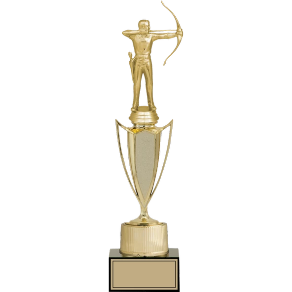 ODAK KUPA - Figürlü Kupalar - Okçu Figürlü Kupalar FG-040 B - 37 cm ürün görseli 1