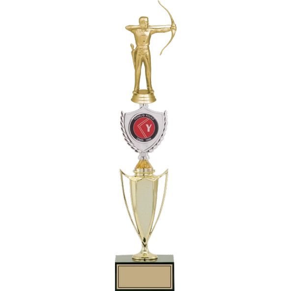 ODAK KUPA - Figürlü Kupalar - Okçu Figürlü Kupalar FG-042 B - 45 cm ürün görseli 1