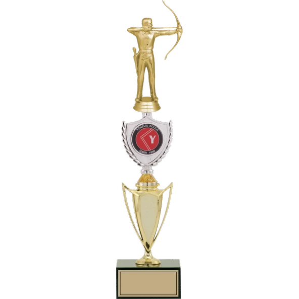 ODAK KUPA - Figürlü Kupalar - Okçu Figürlü Kupalar FG-042 C - 43 cm ürün görseli 1