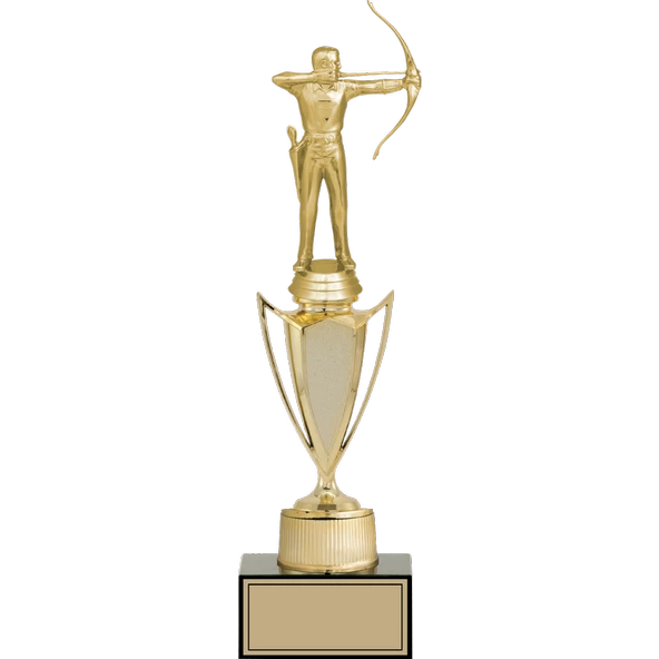 ODAK KUPA - Figürlü Kupalar - Okçu Figürlü Kupalar FG-040 C - 34 cm ürün görseli 1