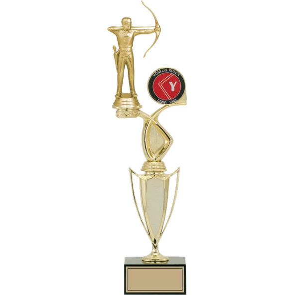 ODAK KUPA - Figürlü Kupalar - Okçu Figürlü Kupalar FG-043 B - 43 cm ürün görseli 1
