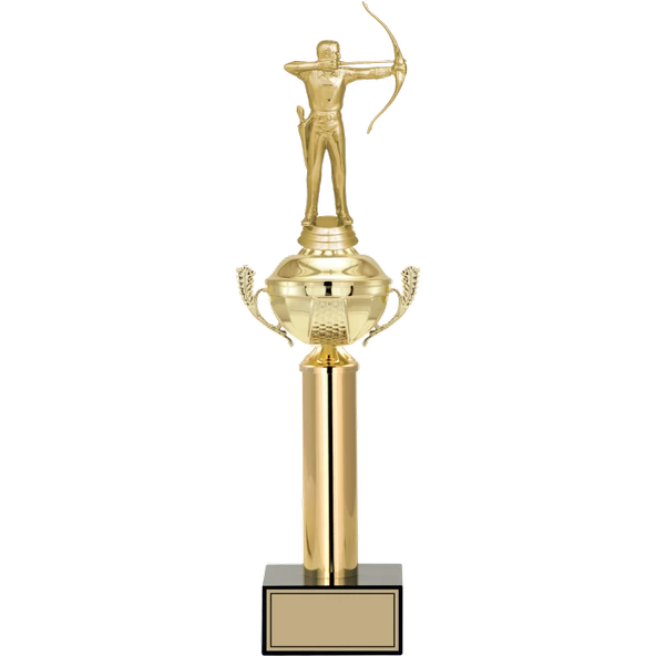 ODAK KUPA - Figürlü Kupalar - Okçu Figürlü Kupalar FG-048 A - 44 cm ürün görseli 1