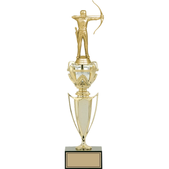 ODAK KUPA - Figürlü Kupalar - Okçu Figürlü Kupalar FG-044 B - 41 cm ürün görseli 1