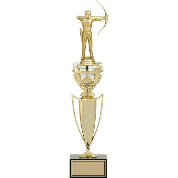 ODAK KUPA - Figürlü Kupalar - Okçu Figürlü Kupalar FG-044 A - 43 cm ürün görseli 1