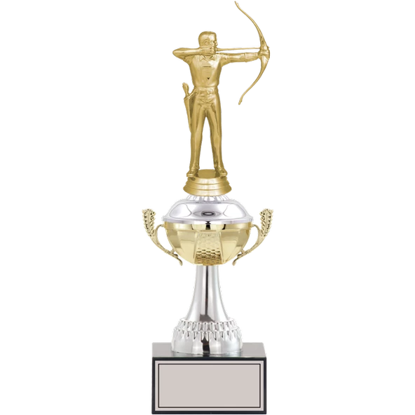 ODAK KUPA - Figürlü Kupalar - Okçu Figürlü Kupalar FG-046 B - 33 cm ürün görseli 1