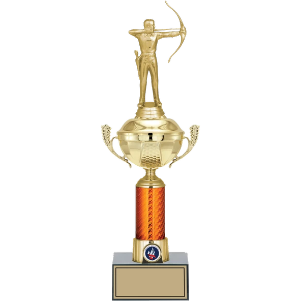 ODAK KUPA - Figürlü Kupalar - Okçu Figürlü Kupalar FG-056 C - 41 cm ürün görseli 1