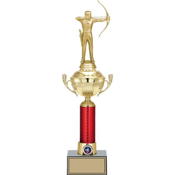ODAK KUPA - Figürlü Kupalar - Okçu Figürlü Kupalar FG-054 B - 44 cm ürün görseli 1