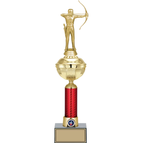 ODAK KUPA - Figürlü Kupalar - Okçu Figürlü Kupalar FG-053 B - 44 cm ürün görseli 1