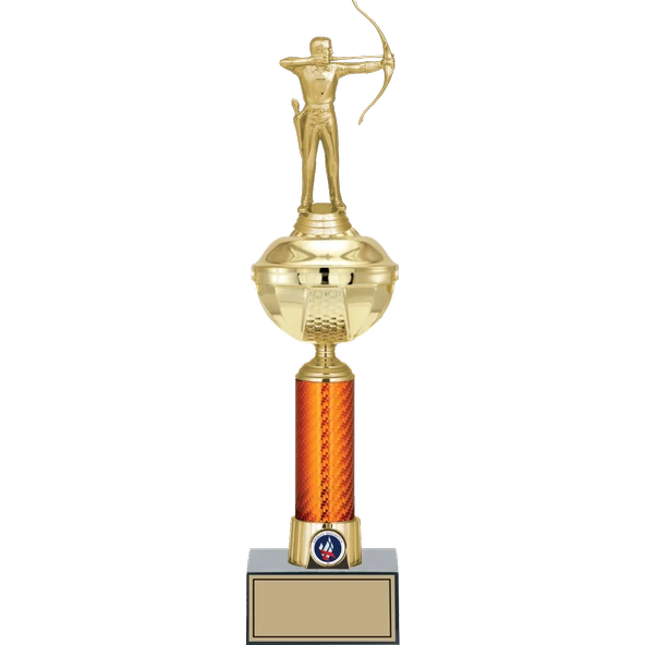 ODAK KUPA - Figürlü Kupalar - Okçu Figürlü Kupalar FG-055 B - 44 cm ürün görseli 1
