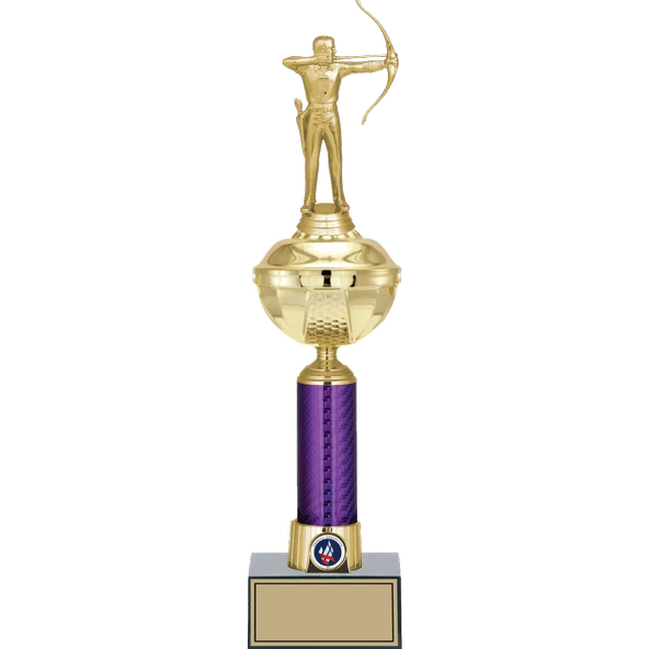 ODAK KUPA - Figürlü Kupalar - Okçu Figürlü Kupalar FG-059 B - 44 cm ürün görseli 1